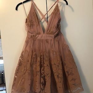 Blush semi formal/cocktail dress